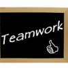 educ-blackboard teamwork